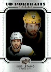 2019-20 Upper Deck Portraits #P36 Kris Letang